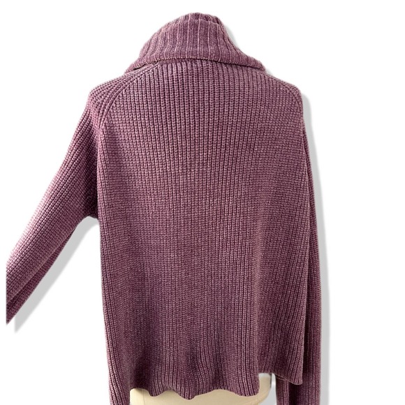 Willow & Clay Lilac Chenille Cowl Neck Sweater - Picture 2 of 9